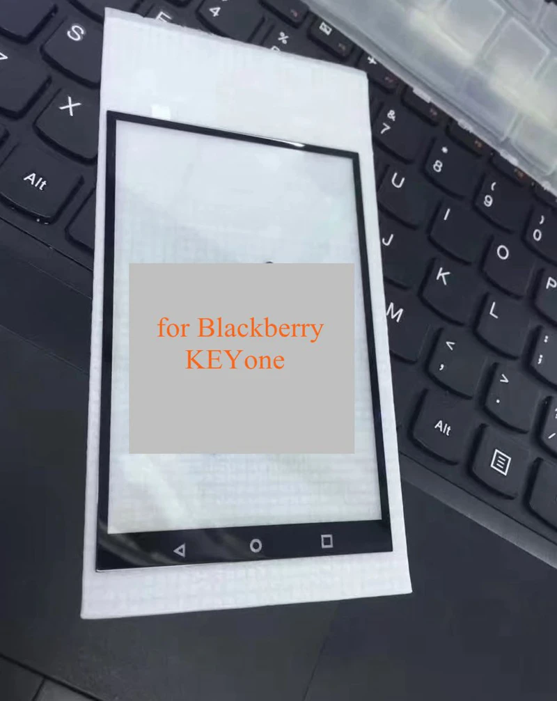 2pcs 2.5D 9H Silking Tempered Glass Film Screen Protector for Blackberry KEYone + Cleaning Wipes Black Color | Мобильные телефоны и
