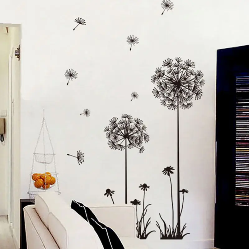 Removable Art Vinyl Quote DIY Dandelion Wall Sticker Decal Mural Home