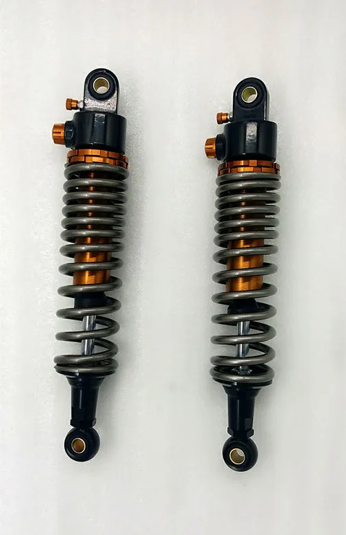 340 мм 350 360 370 380 400 8 Пружинные мотоциклетные амортизаторы для Honda Yamaha Suzuki Kawasaki