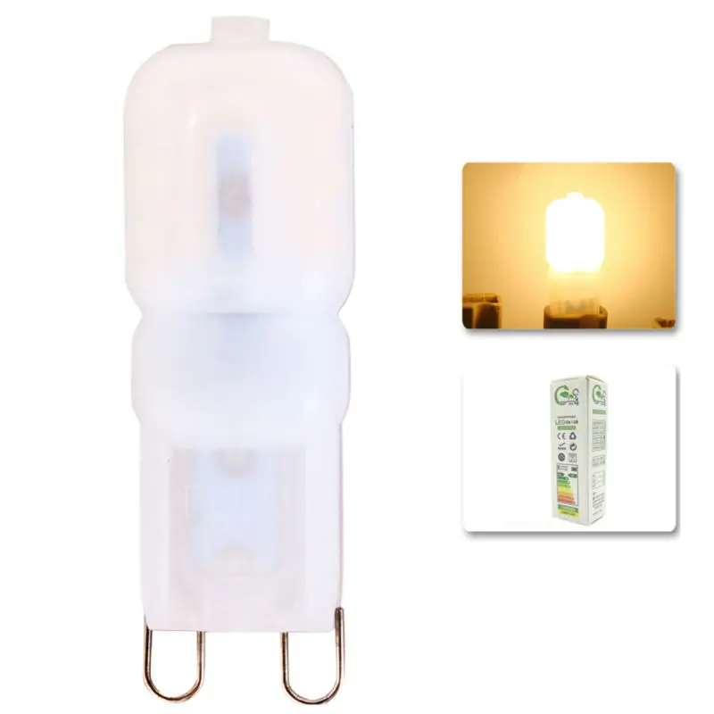 1x G9 Светодиодная лампа для кукурузы AC220V 5 Вт 2835 SMD 14 светодиодная теплая белая