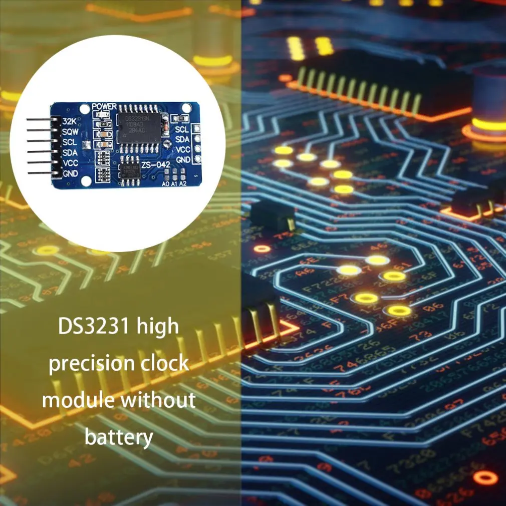 Ds3231 At24C32 Высокоточный модуль часов Iic модуль модульной памяти ...