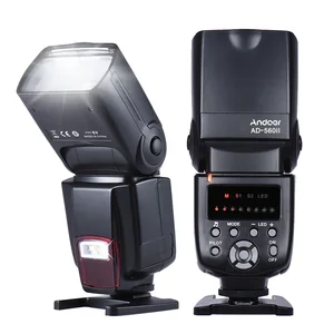 Image 4 - Andoer AD 560 II Universal Blitz Speedlite blitzgerät w/Wireless Flash Trigger für Canon Nikon Olympus Pentax DSLR kameras Flash