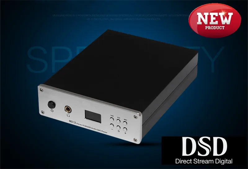 

R-053 MUSILAND MD12 32bit/384KHz/DSD Direct Stream Digital USB Input DAC winXP/7/8 MAC OS X Android PC HIFI 3.5mm 6.25mm Output