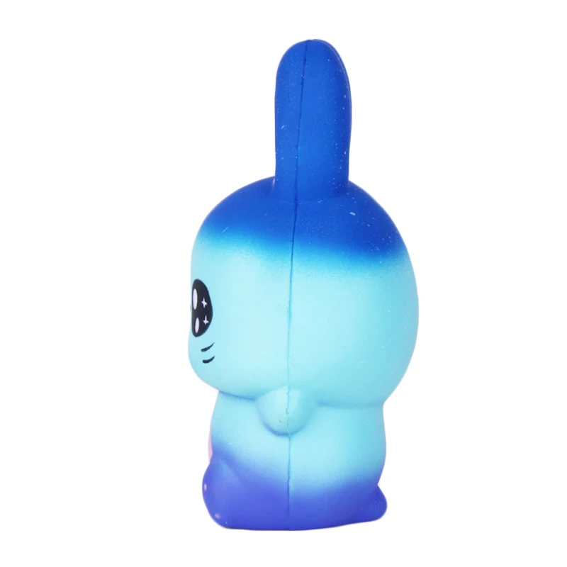 Jumbo Красочный Galaxy милый кролик мягкий креативный медленно поднимающийся хлеб Ароматизированная мягкая сжимающая игрушка для снятия стресса забавная игрушка для детей подарок