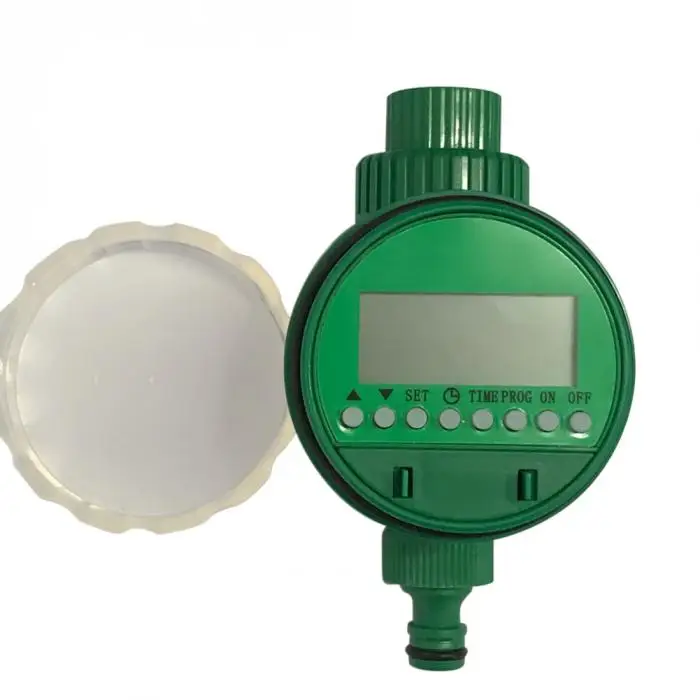 LCD Irrigation Hose Timer Controller Water Programs Watering Equipment For Garden Lawn QP2