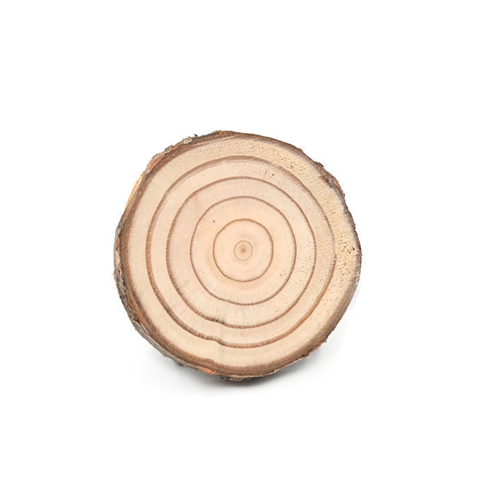 

New Arrival Dia 4-5cm/Dia 7-8cm/Dia 10-12cm Natural Wooden Slice Cup Mat Coaster Tea Coffee Mug Drinks Round Holder home decor