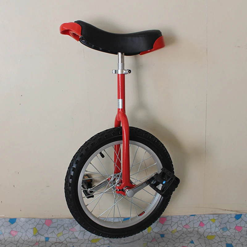 16/18/20/24inch Single wheel Bike Aluminum Rings Wheelbarrow Shoulder Wheel Single Wheel Bicycle one Wheeled bicycle