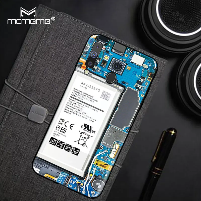 Модный крутой чехол для Samsung a40 a60 a70 Мягкая силиконовая задняя крышка из ТПУ