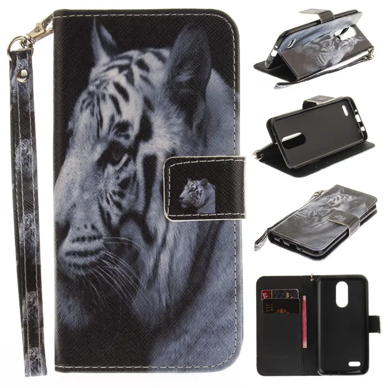 For LG K4 2017 Case LG K4 2017 Cover Flip PU Leather Silicone Case For LG K4 2017 Version M160 K 4 Phone Case Protective Bag (6)
