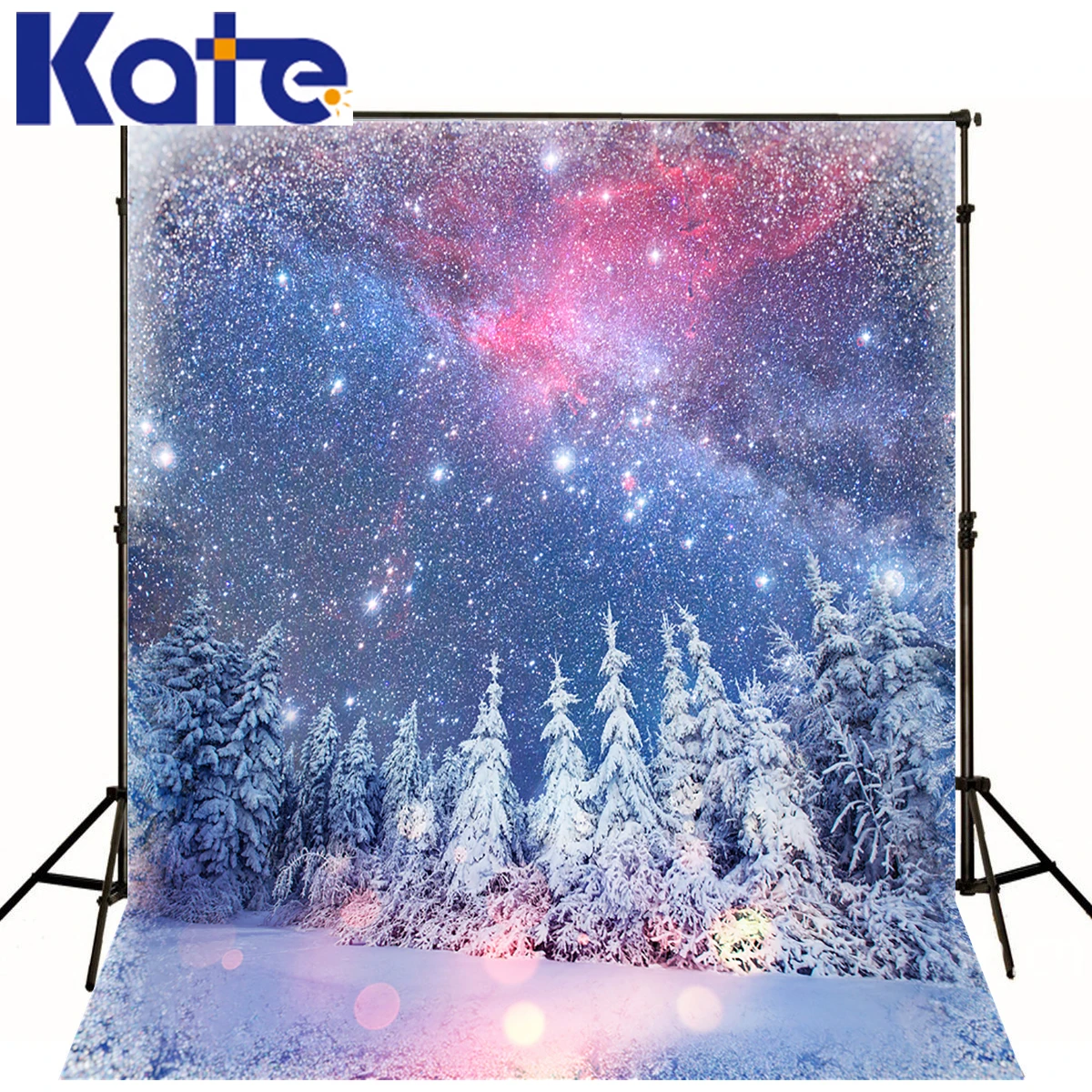

Photo Backdrops Kate Frozen Thick Snow Winter Sun Fond Photographie Cedar Fantasy Sky Kate Background Backdrop