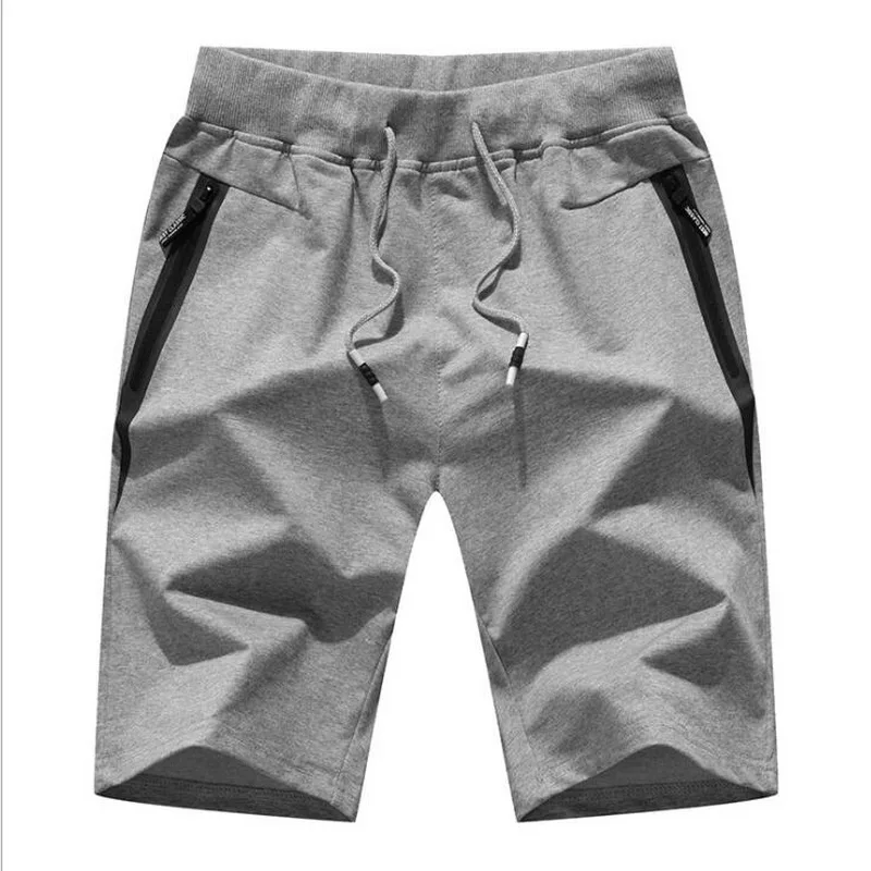 cotton elastic waist shorts