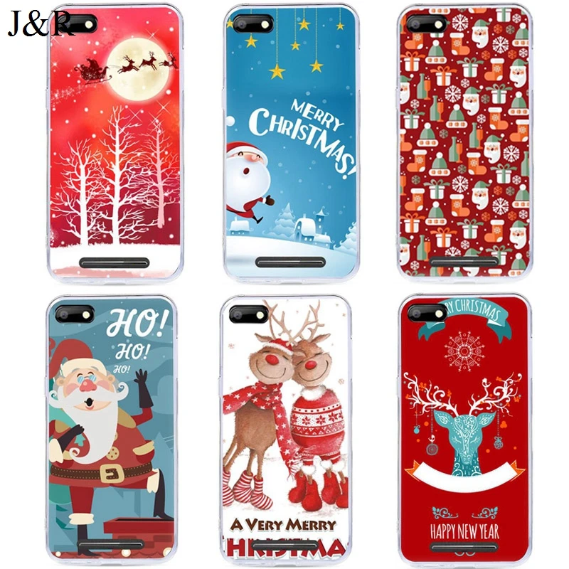 Soft TPU Phone Case For BQ Strike BQS-5020 BQS 5020 BQS5020 5.0&quot Silicone Back Cover Christmas Cases Covers |