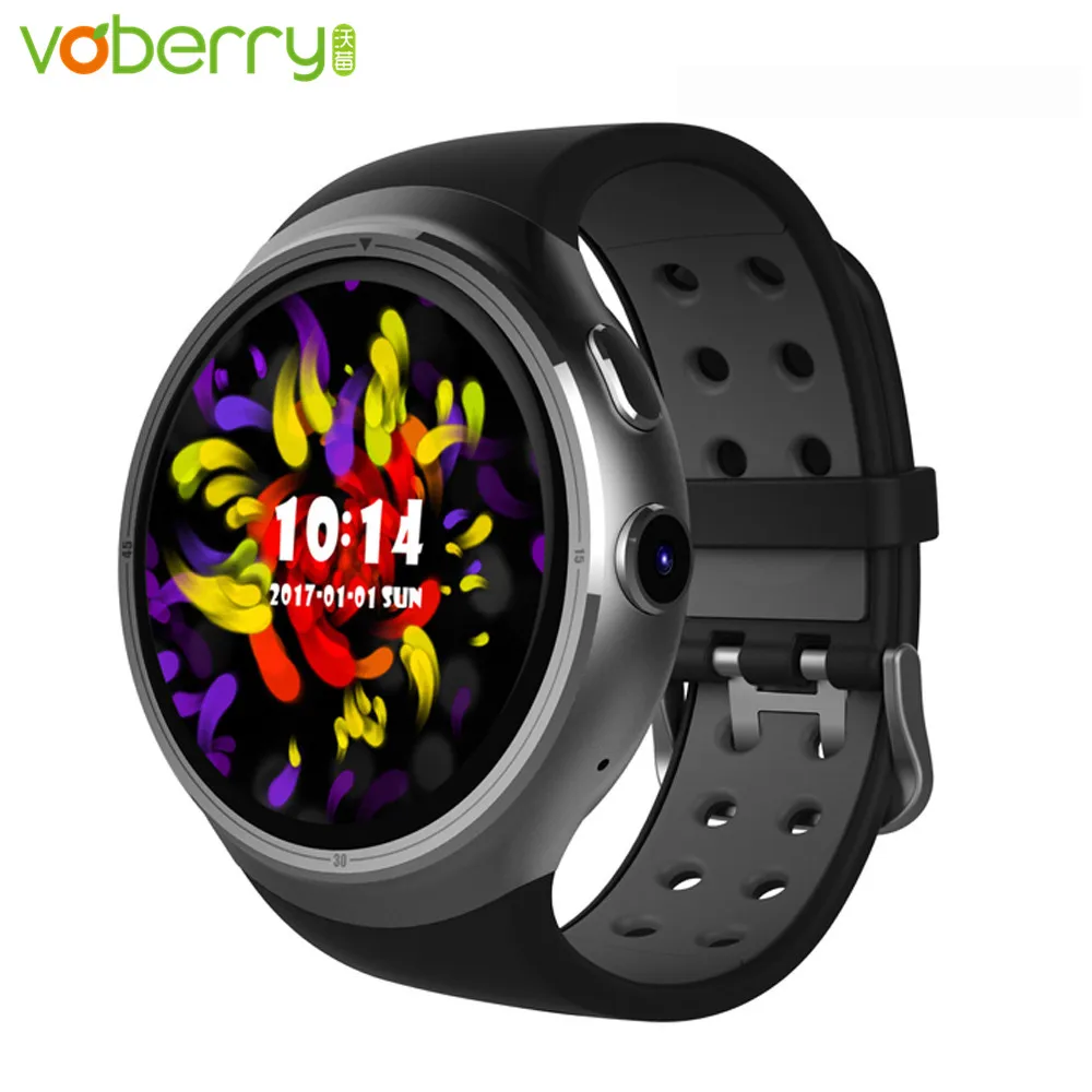 

Voberry Z10 Android 5.1 Smart Watchs 1GB 16GB MTK6580 Quad Core 1.39" 400*400 Smartwatch With WIFI GPS SIM For Android iOS