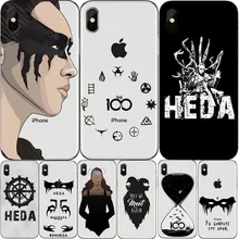 Caso Heda Lexa O 100 Programa de tv Coque Shell Caixa Do Telefone para iphone 8 7 6 Plus X 5 4 мягкий прозрачный TPU Caso Capa