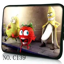 Горячие фрукты мультфильм laptop sleeve неопрена сумка для 9." 10.1" 11." 12" 13." 1" 15" 15." HP Dell Thinkpad Acer Apple