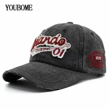 Мужская бейсбольная Кепка YOUBOME, брендовая бейсболка, s шапки для мужчин, Кепка с вышивкой из хлопка, Кепка с буквенным принтом, Мужская кепка для папы