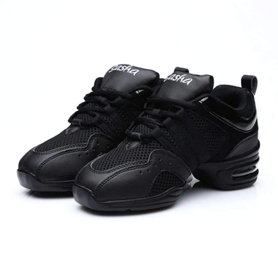 

Black Air Cushion Mesh Latin Dancing Shoes Dance Sneakers Jazz Shoes Zapatos De Dance B55B Free Shipping