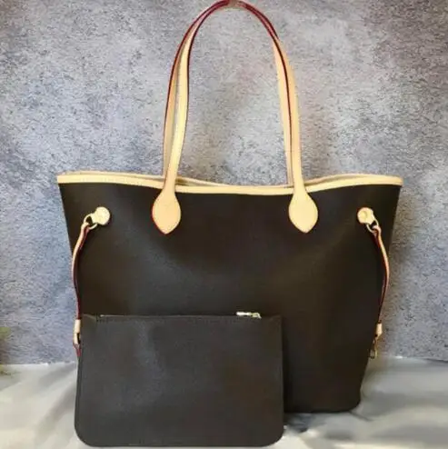 

Hot selling ! 2018 new Genuine Leather neverful bag fashion women handbag with good quality size GM/MM FREE SHIPPING