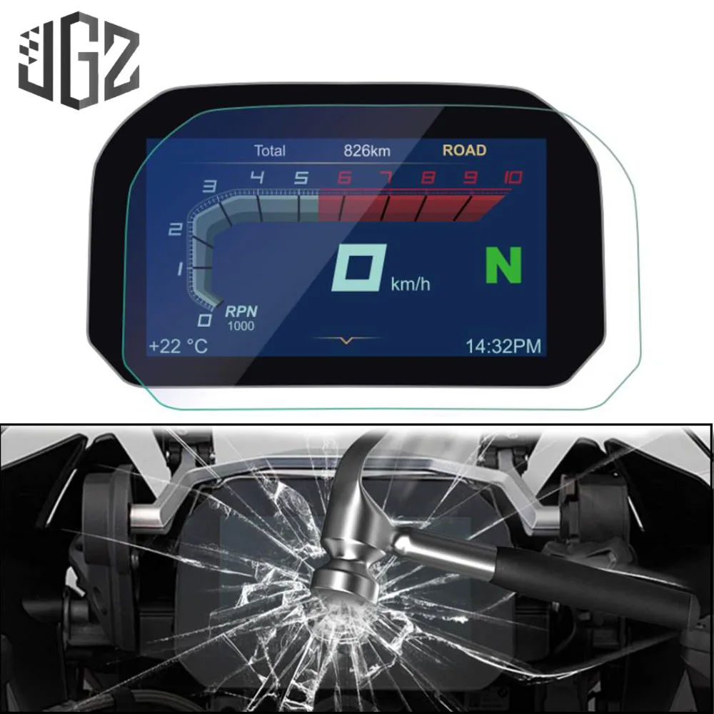 

Motorcycle HD Tempered Glass Speedometer Film Dashboard Screen Protector For BMW C650GT F750GS F850GS R1250 R1250S R1250GS ADV