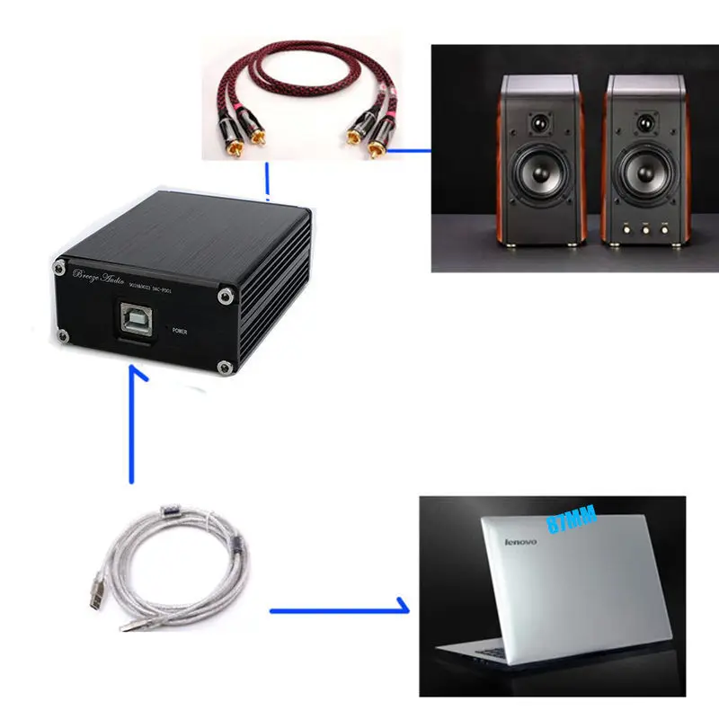 Nobsound Mini ES9028K2M SA9023 USB DAC аудио декодер HiFi усилитель для наушников PC звуковая карта