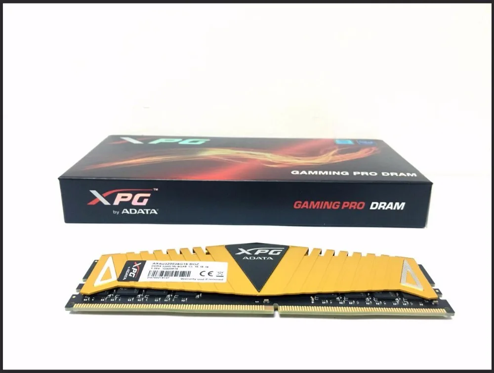 ADATA XPG Z1/8 GB/16 GB PC ذاكرة عشوائيّة للحاسوب المكتبي 2666 MHz/3000 MHZ 3200 MHZ 2400 MHz RAM Memorye 1.2 V-1.35 V PC4 ل DDR4 اللوحات