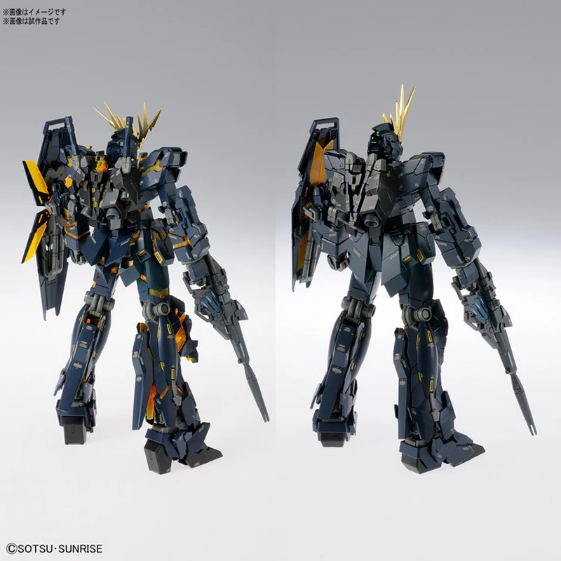 BANDAI MG 1/100 RX 0 Единорог GUNDAM 02 BANSHEE эффекты экшн фигурка модификация модели|Игровые