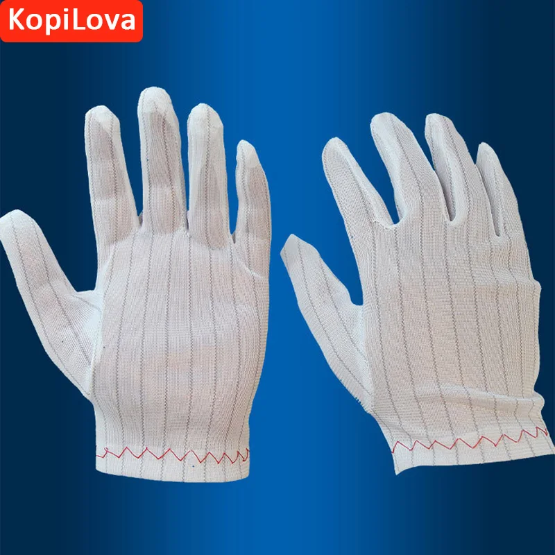 KopiLova Anti static Gloves Anti dust Gloves Breathable Gloves Working