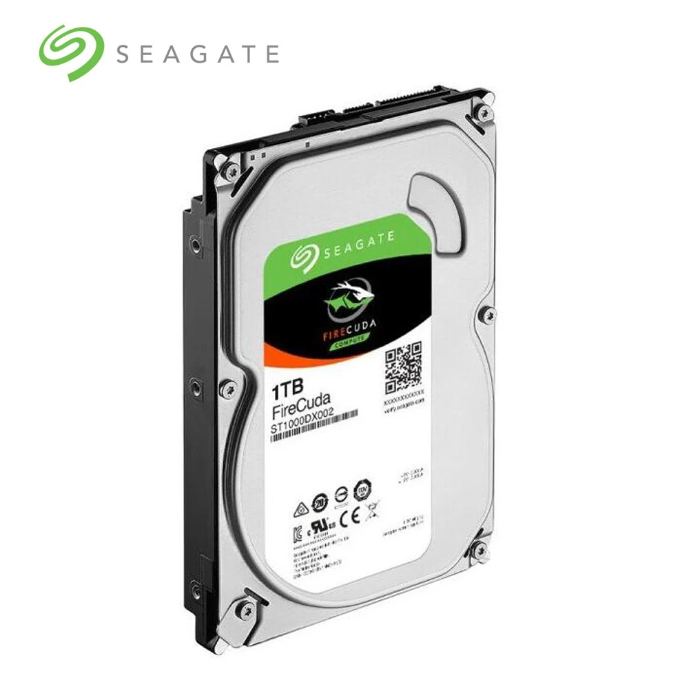 New Seagate 1TB FireCuda Gaming 3.5/" SSHD Solid State Hybrid Drive ST1000DX002