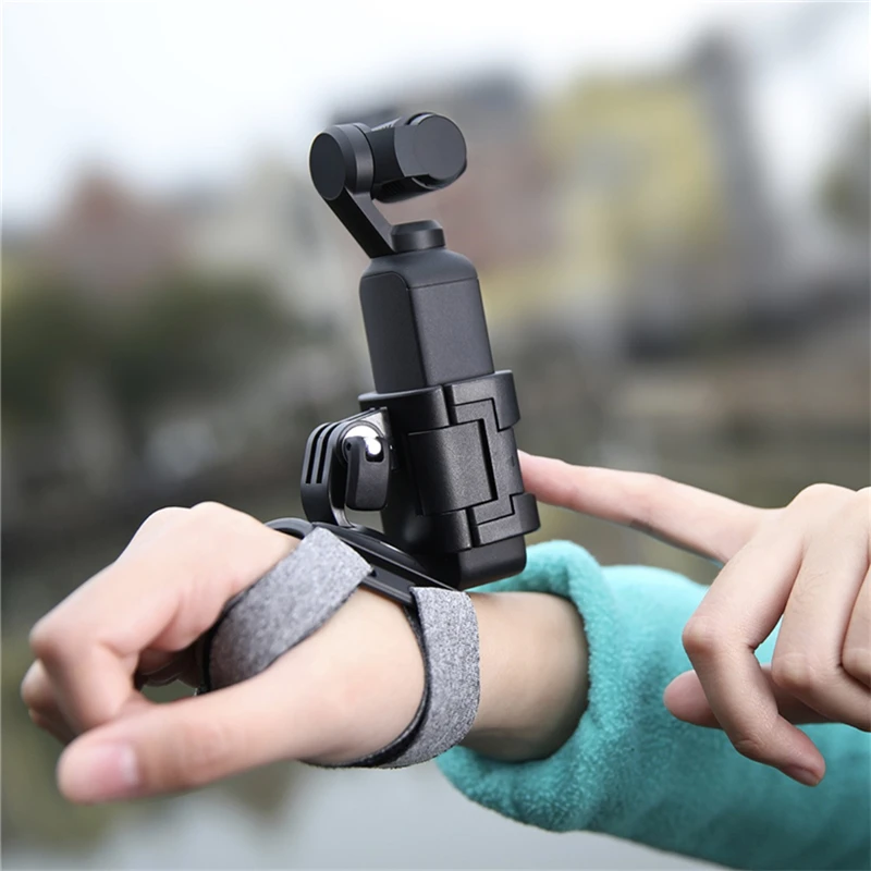 PGYTECH ремешок на запястье и ручка для экшн камеры DJI OSMO карманная Камера GoPro