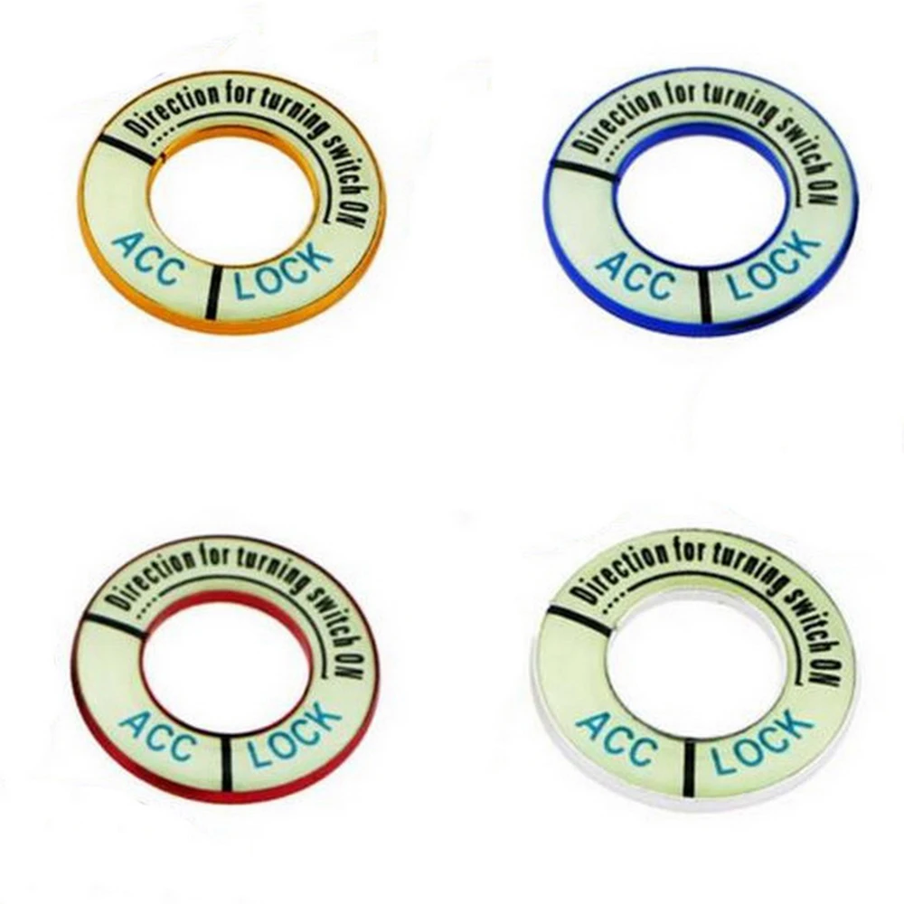 Ignition Ring Luminous Decoration For Peugeot 206 207 2008 4008 5008