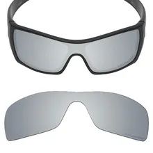 Mryok+ поляризованные противоскользящие Сменные линзы для морской воды для солнцезащитных очков-солнцезащитных очков Окли Batwolf серебристого титана