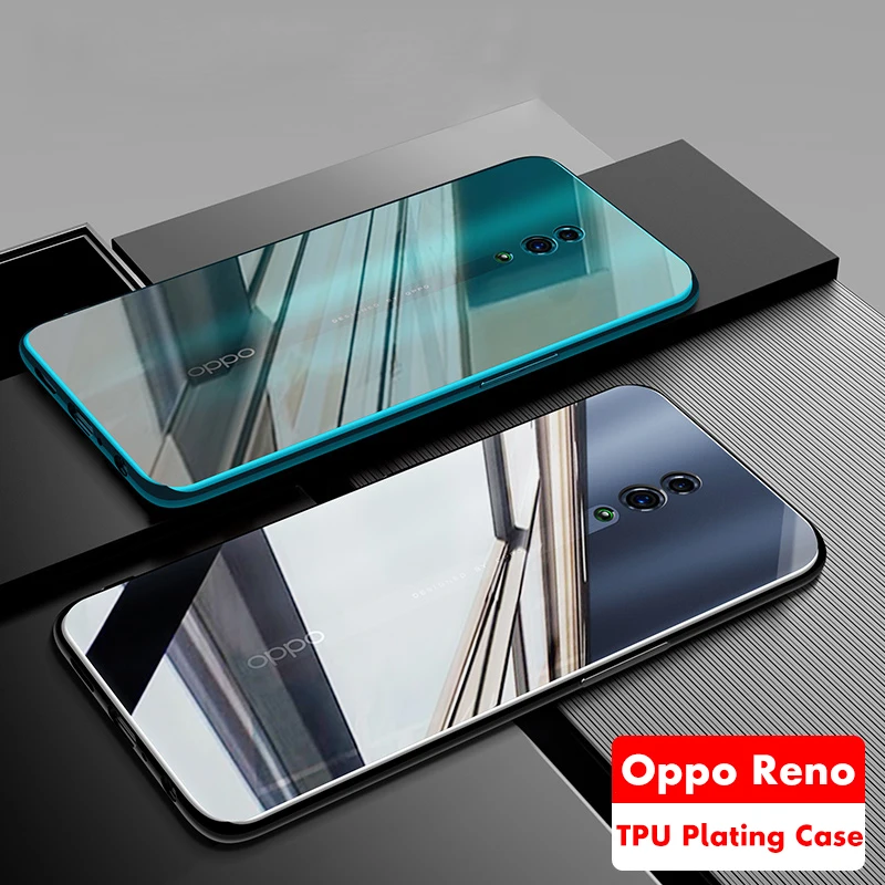 

ADKO Glossy Beauty Soft TPU Silicone Cover For Oppo Reno Z Plating Durable Case For Oppo Reno 5G 10x Zoom Version 6.6'' inch