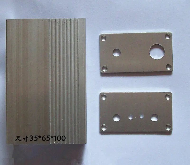 

PIC super octopus shell CW transmitter-receiver aluminum shell 35 * 65 * 100mm