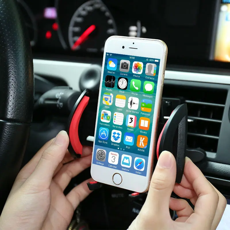 Универсальный автомобильный держатель для телефона на вентиляционное отверстие