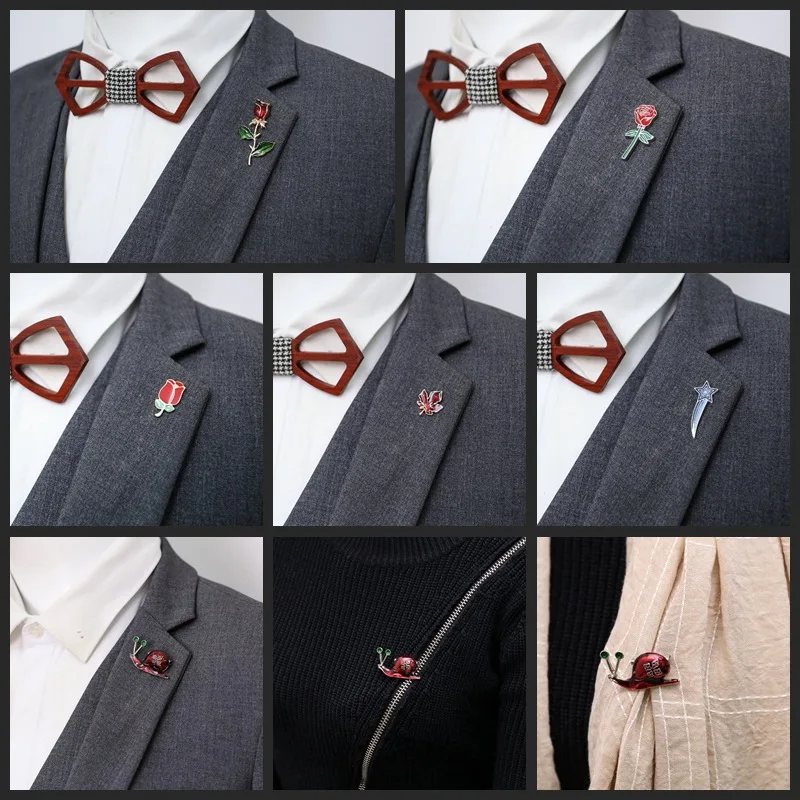 men suit brooches 2