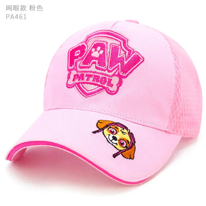 New Paw Patrol Hat Headdress Breathable Block The Sun Cool Summer Baseball Cap 3-10 Year Old Patrulla Canina Action Figures Gift