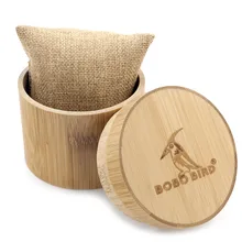 BOBO OISEAU Blanc Boîte En Bambou pour Montre/Montre Et Boîtes à Bijoux
