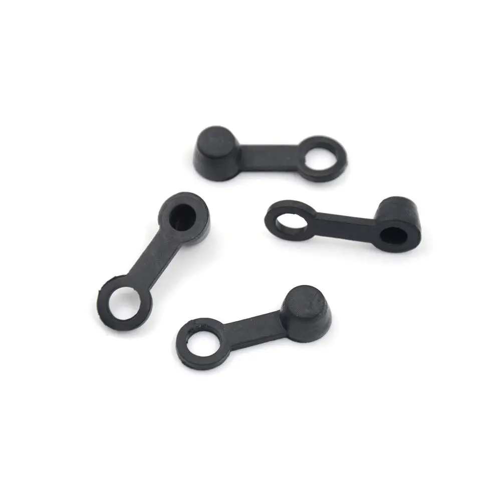 4Pcs Motorcycle Motorbike Rubber Brake Bleed Nipple Screw Cap Dust Cover Fit For 8mm Motorbike Dirt Bike