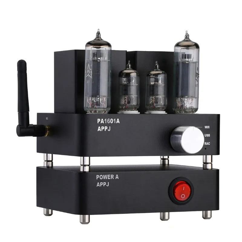 

2019 Brand New APPJ PA1601A 6J1+ 6P14 (el84) HIFI Wifi Vacuum Tube Amplifier Desktop Digital Audio Hi-fi Lossless Music Player