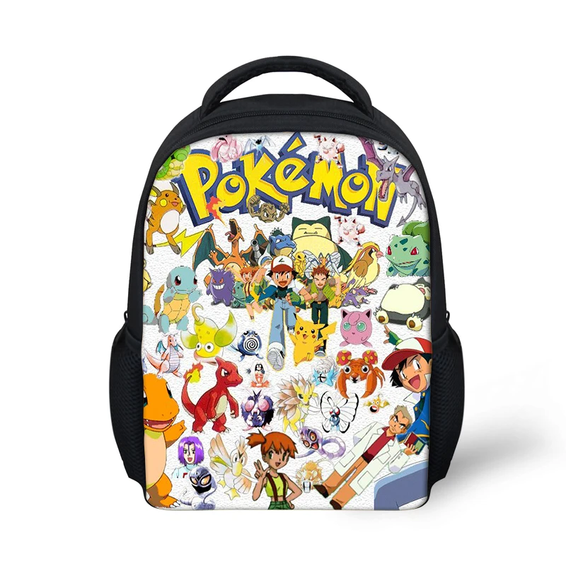 Тикин Дети школьная сумка рюкзак для мальчиков девочек Аниме Пикачу команда отвага Мистик инстинкт Детский сад Школьный рюкзак студент Bookbags - Цвет: THIKIN BAG