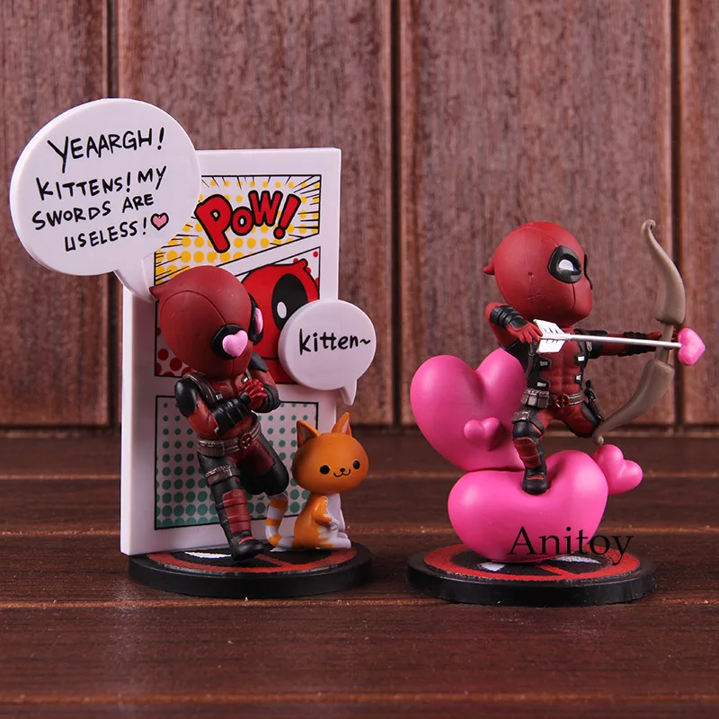 Deadpool Mini Egg Attack Series 006 PVC Figure Toy Gift #F