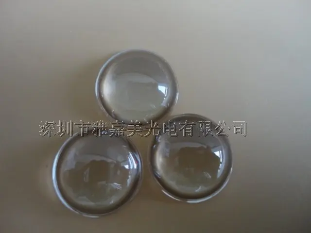 

LED glass lens Diameter 19.8MM optical plano convex lens ,power LED lenses