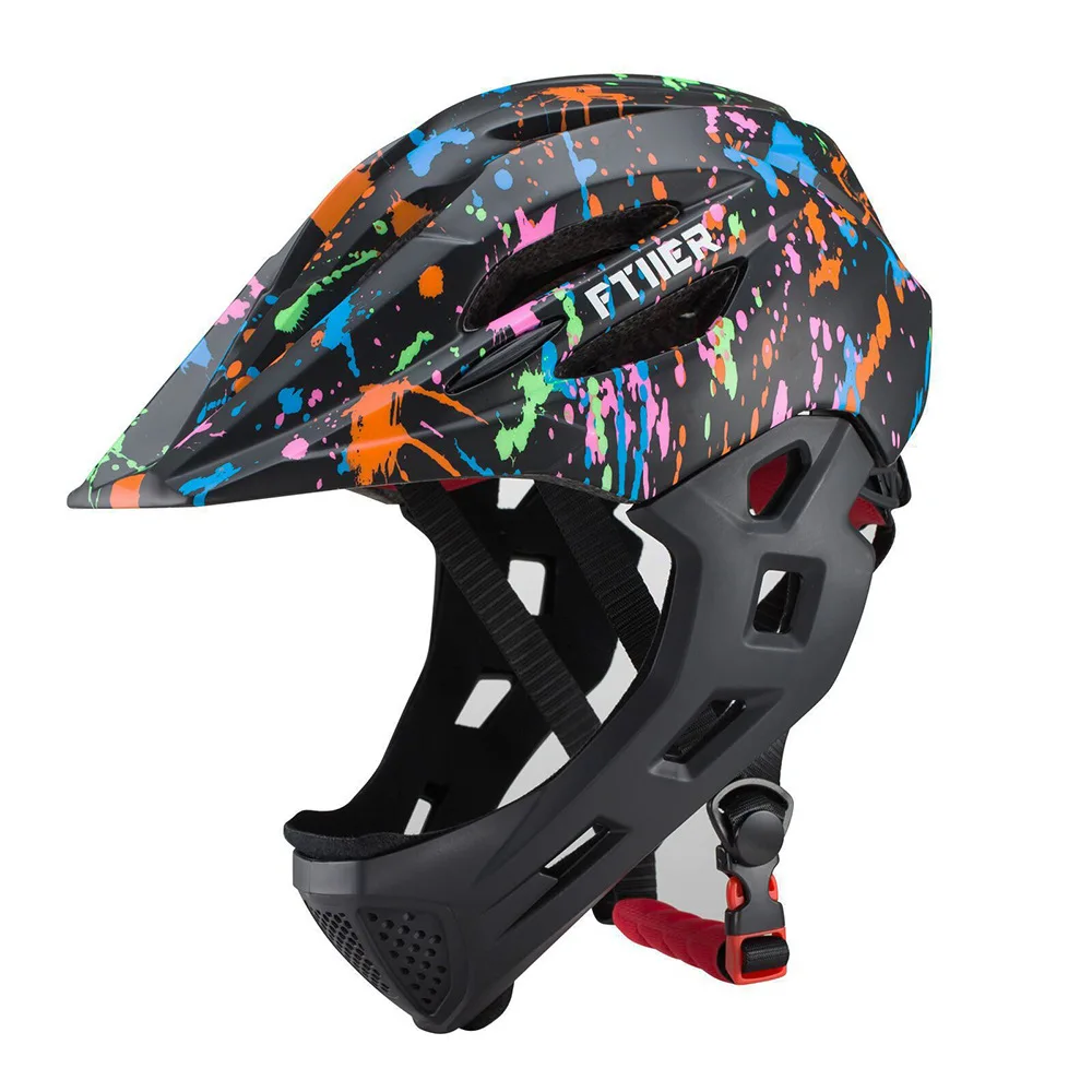detachable full face mtb helmet