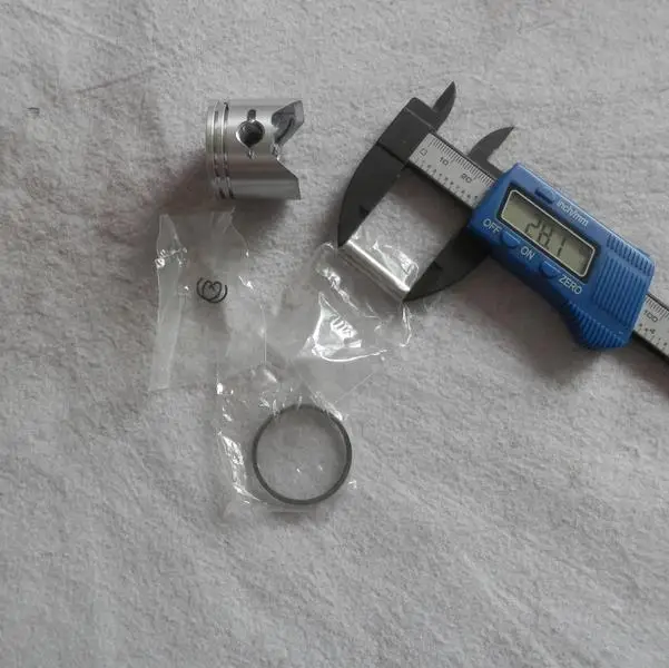 Комплект поршней 34 мм для триммера ZENOAH G26L 2600 2610 25.47CC|kit tattoo|piston yamahapiston honda |
