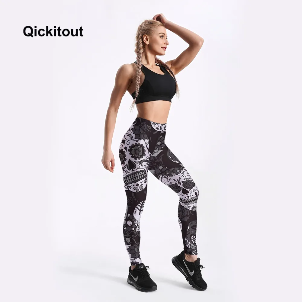 Qickitout طماق اللياقة البدنية ضئيلة المرأة الأسود و الأبيض الجمجمة ماس يغطي الرجل مثير الأزياء تمتد الرقمية طباعة السراويل بارد السراويل Qickitout طماق اللياقة البدنية ضئيلة المرأة الأسود و الأبيض الجمجمة ماس يغطي الرجل مثير الأزياء تمتد الرقمية طباعة السراويل بارد السراويل