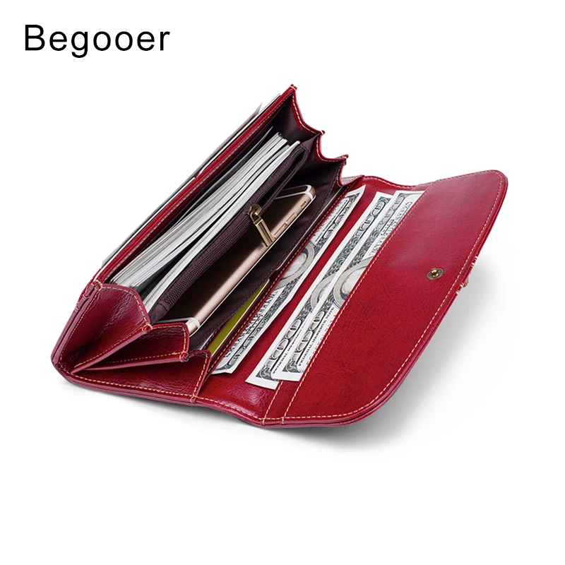 Begooer, женский клатч, новинка, Женский кошелек, спилок, кожаные кошельки, Женский Длинный кошелек, женские кошельки, роскошный держатель для карт, кошелек