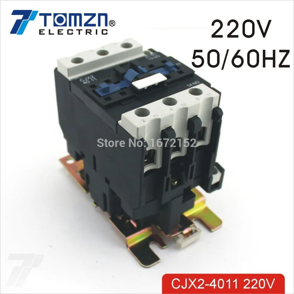 CJX2 4011 контактор переменного тока LC1 40A 220 В 50 Гц/60 Гц | Обустройство дома