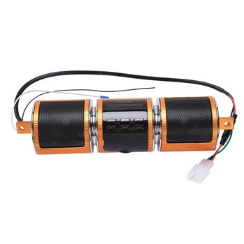 

Motorcycle Bluetooth Mp3 Music Player Audio Refit Soundproof Waterproof Bluetooth Speaker Multifunction With Led Display Dual