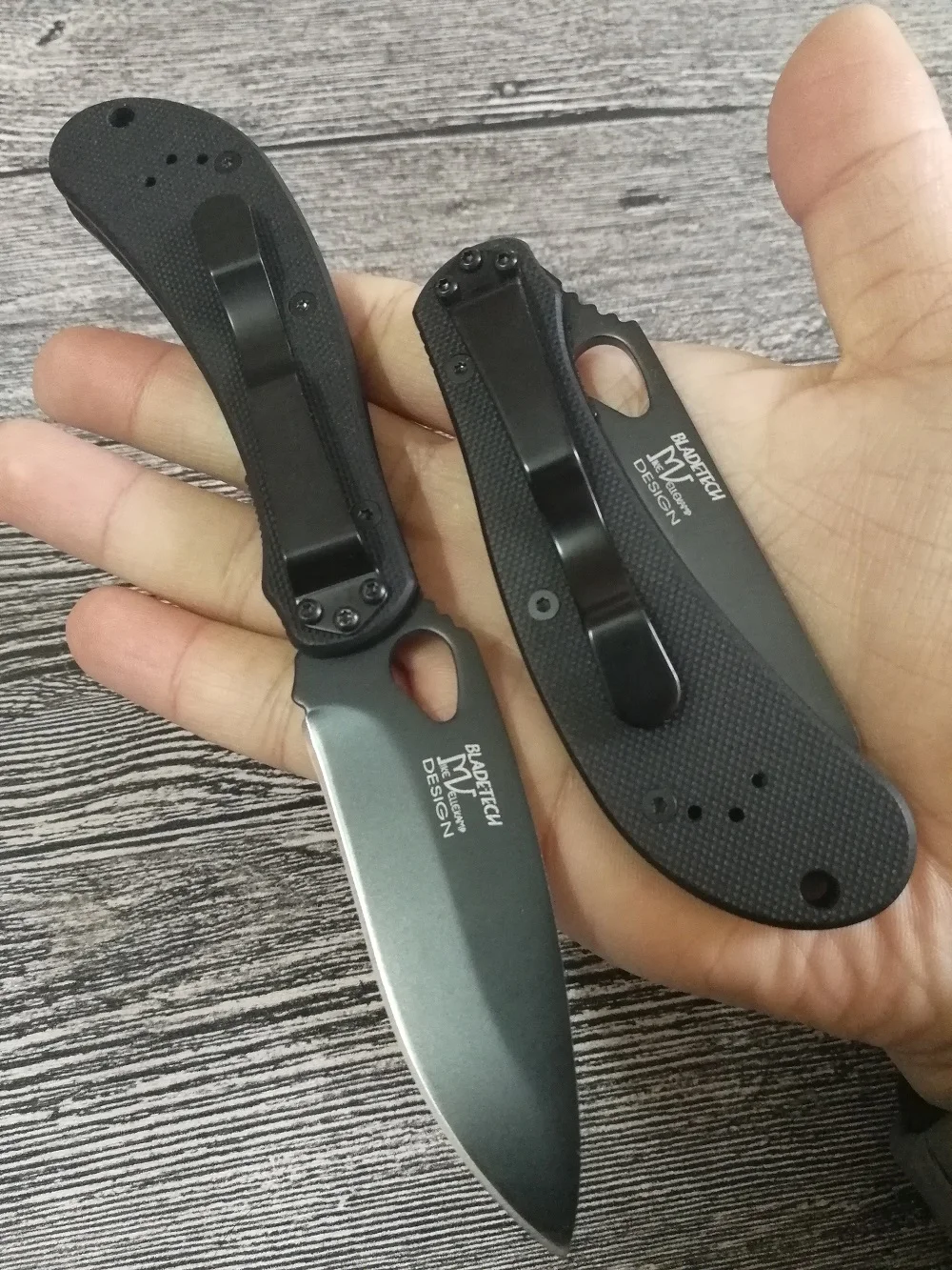 

Grady Fung Manufacture Tactical Alpha Scout Tanto Small Folding Pocket Knife AUS-8 Black Blade Handle EDC Hand Tool City Knifes