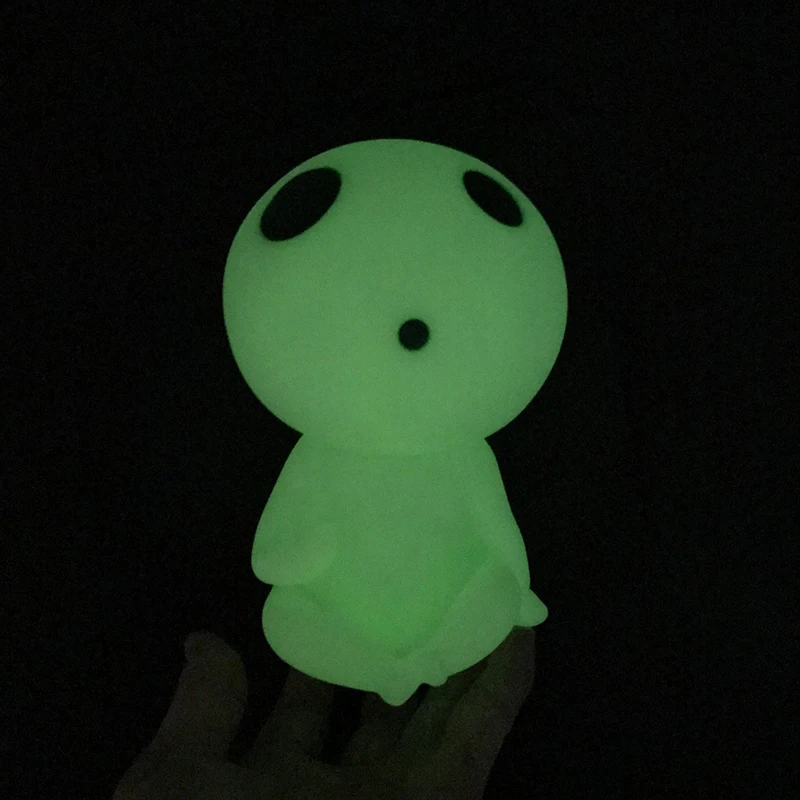 

Miyazaki Hayao Anime Princess Mononoke Night Elf Tree Money Box Glow In Dark Piggy Bank Coin Bank Figure Toy